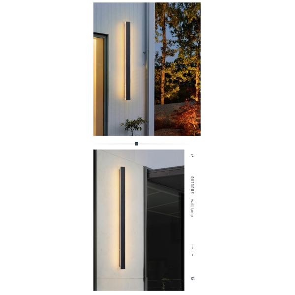 3000K Outdoor Waterproof LED Wall Lights For Living Room 9w 30w 60w 70w