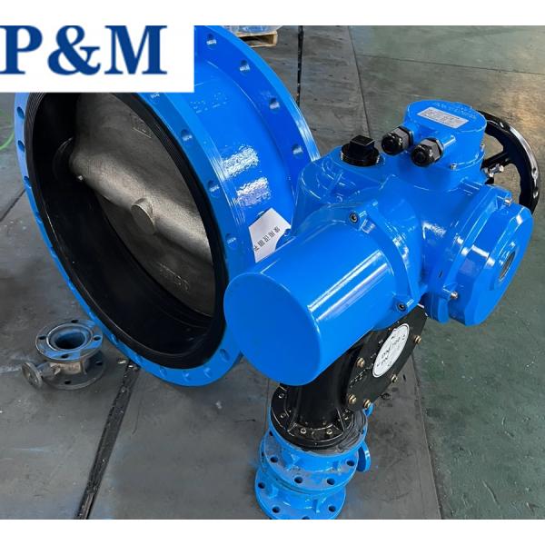 BS5155 ductile iron flanged butterfly valve with pin