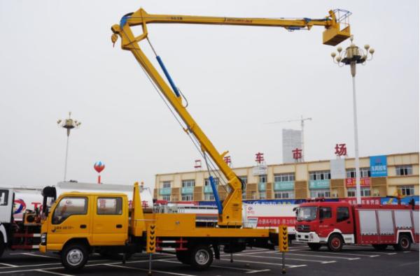 6 Wheels 15m	Aerial Platform Truck , Hydraulic Aerial Cage Truck