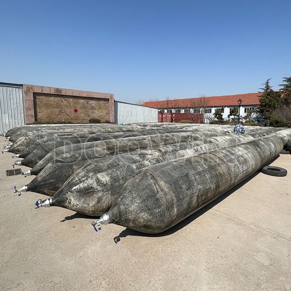 Bateau en caoutchouc d'airbag de bateau lançant des sacs de levage pneumatiques