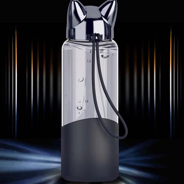 Single Wall Insulated water Glass Drinking Bottles for Outdoor Sport