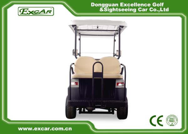 Grey Fuel Type Electric Golf Car With CE Certificate 350A Controller