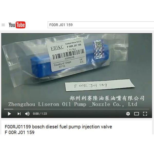 MAN TGA For BOS F 00R J01 159 valve FooR J01 159 and CR injector parts For BOS valve F00RJ01159 for injector 0 445 120 024