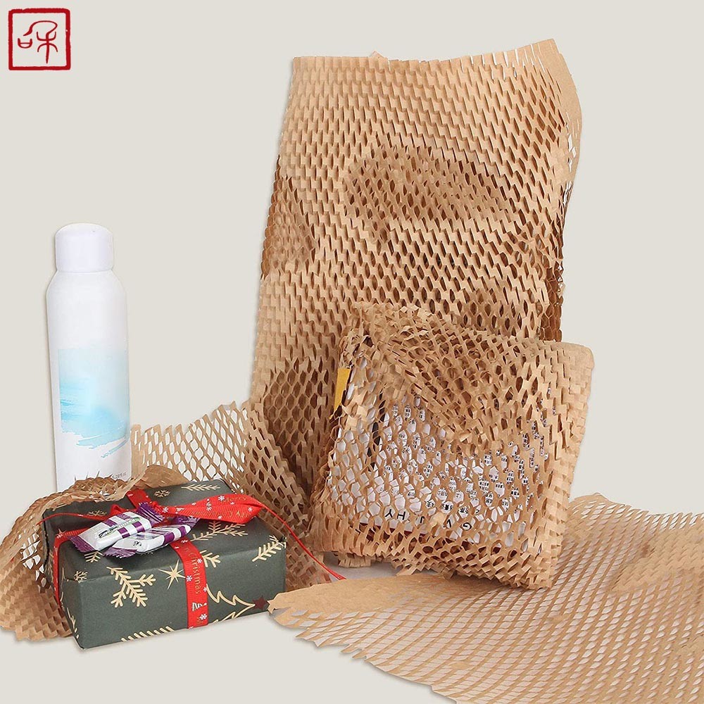 Упаковочная бумага подарка бумаги сота следа ноги 40CM*100M Uncoated небольшая