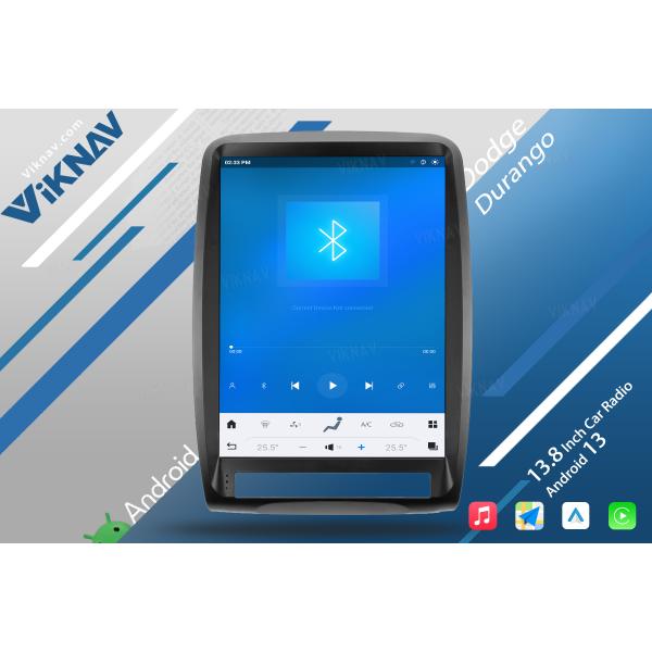 VIKNAV 13.8 inch Car Radio For Dodge Durango 2011-2013 Tape Recorder Android 13 ODM