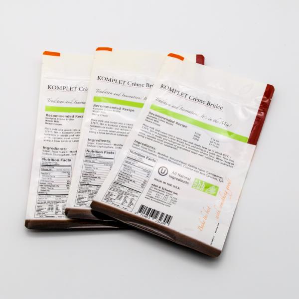 High-Quality Doypacks For Baked Goods Packaging With Custom Printing And Resealable Ziplock.
