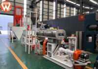 O PLC controlou o Aqua 4t/H Aqua Fish Feed Pellet Extruder