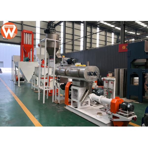 PLC контролировал штрангпресс лепешки питания рыб Aqua Aqua 4t/H