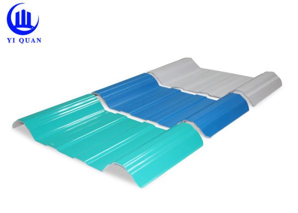 Telhas de telhado plásticas ASA Layer Decorative da onda composta de Apvc 2,5 milímetros de espessura