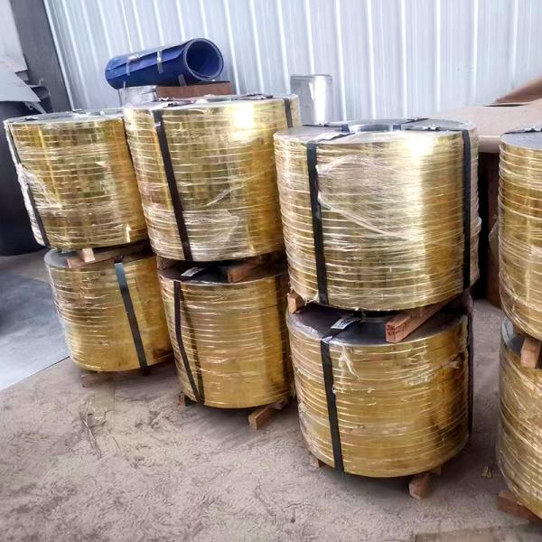 High Quality C2680 Cuzn37 H65 Brass Strips Coil Copper Tape C2740 C2741 Copper Brass Strip Coil