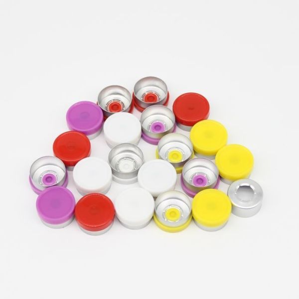 Mixed Colors Pharmaceutical Injection Glass Bottle Lid Flip Top Caps Seals