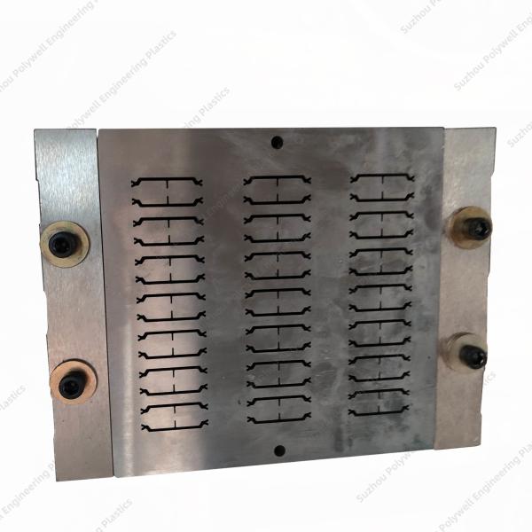 Molde de extrusão plástico usado na máquina da extrusora para tiras térmicas da ruptura