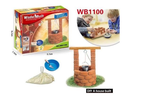 DIY Plaster Building House Blocks Arts And Craft Educational Toys Age 6 Years Child 200Pcs