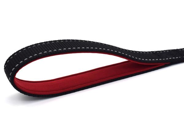 Double Handle Anti Shock Stretchy Strong Bungee Nylon Dog Leash Easy Walk Dog Leash