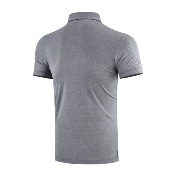 Men's Summer Golf Short Sleeve T-Shirt, Breathable Quick Dry Functional Fabric Golf Apparel