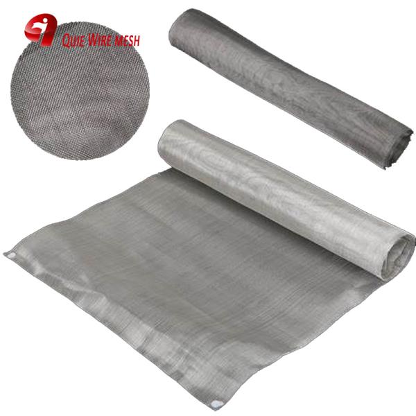 Plain Weave 304L 0.05MM Stainless Steel Woven Wire Mesh