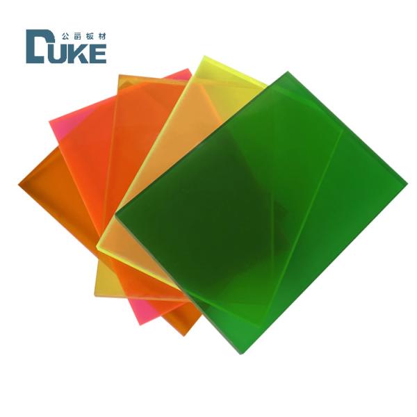 Folhas de plástico semitransparentes 2,8 mm placa acrílica Plexiglás colorido para corte a laser