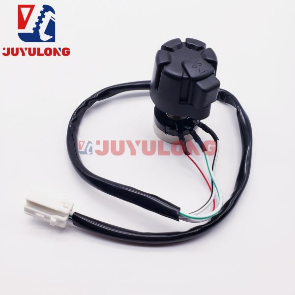 JUYULONG High Quality Throttle Control Switch for Sumitomo Sh120/210/240/350/360- A3/A5 Excavator Construction Machinery Parts