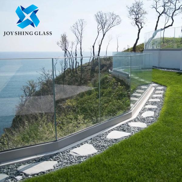 Customized 15mm Ultra Clear Frameless Toughened Glass For Varanda