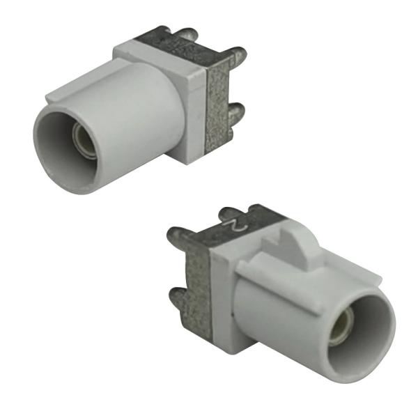 Single Port FAKRA PCB Connector For Vehicle Auxiliary Heating