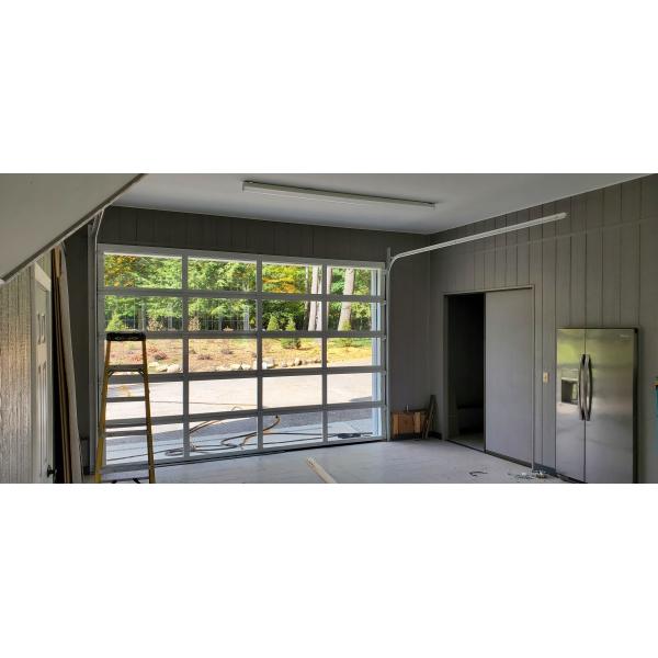 Manual Opening Aluminum Sectional Door Sound Isolation