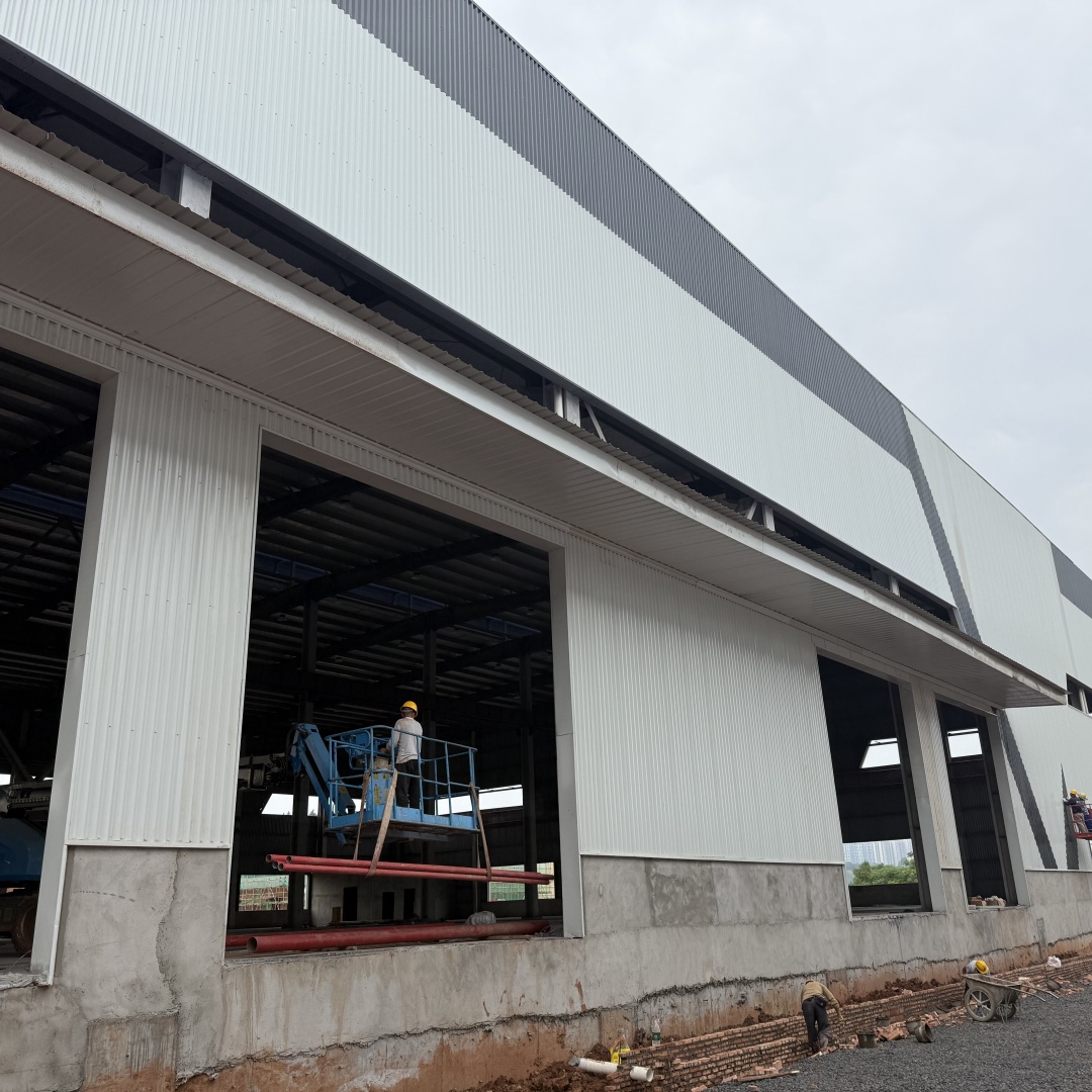 Industrial Prefab Steel Structure Workshop Design & Fabrication Layout for Plant Factory & Warehouse Building