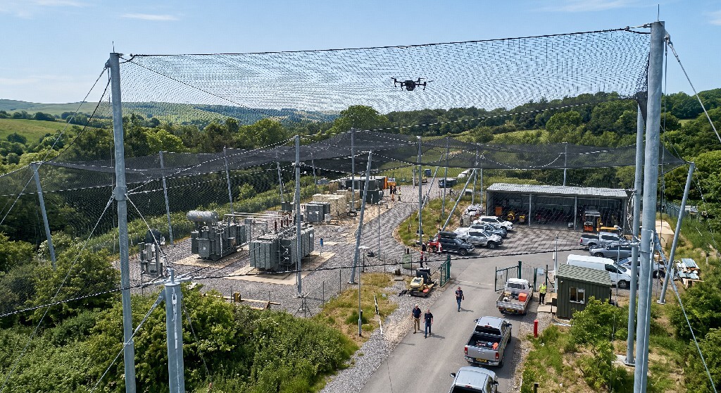Drone Prevention UV Resistant Nylon Overhead Mesh Net