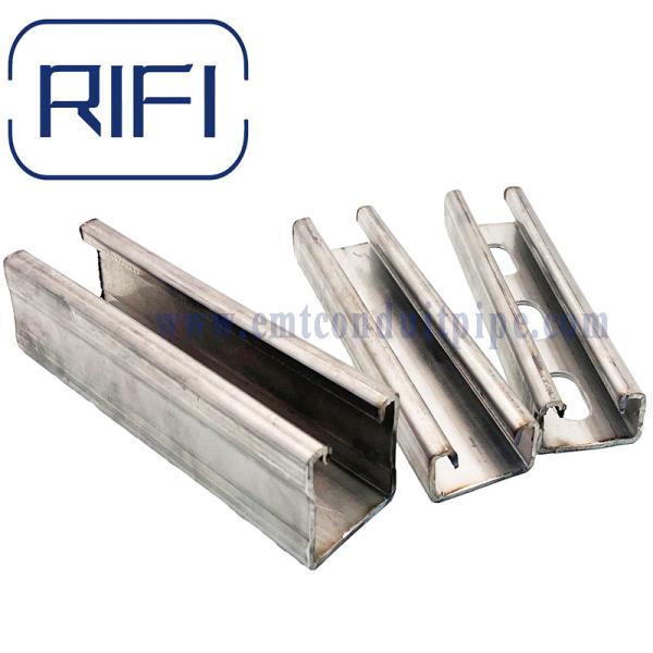 41mm Unistrut Slotted Channel Strut Stainless Steel Back To Back Strut Channel