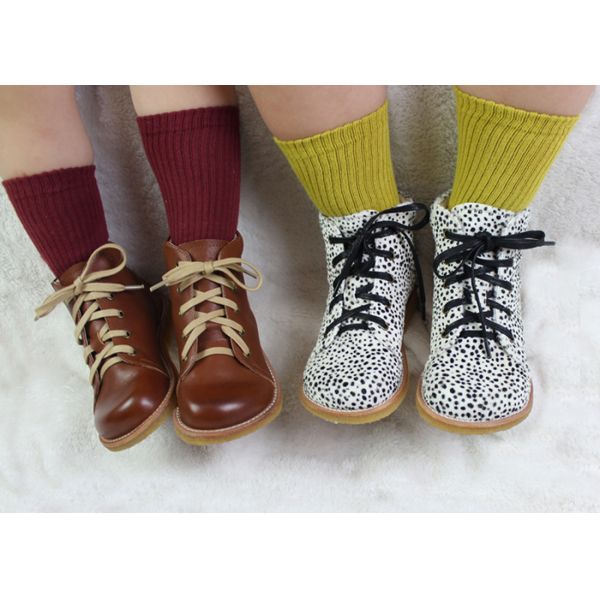 Waterproof Boys Girls CPC Flat heel Leather Martin Boots EU21-30