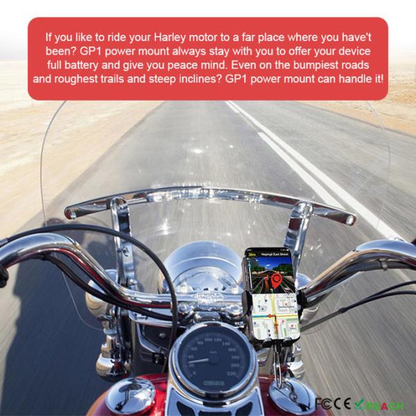 Перезаряжаемые отделяемый держатель телефона держателя велосипеда 5200mAH