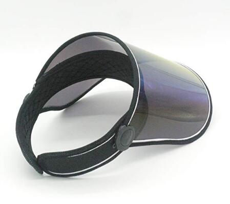 Unisex Sun Visor Hat Golf UV Protection Outdoor Stretch Poker 80's Rave Headband