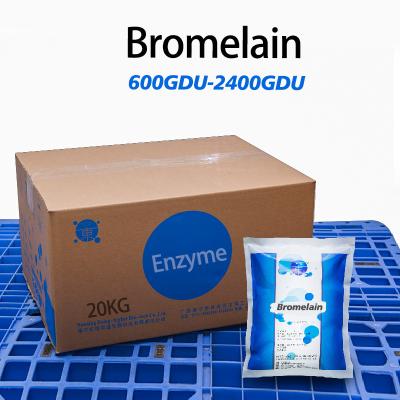 Personnalisation de l'activité enzymatique Bromélaïne 600GDU-2400GDU Poudre de protéase