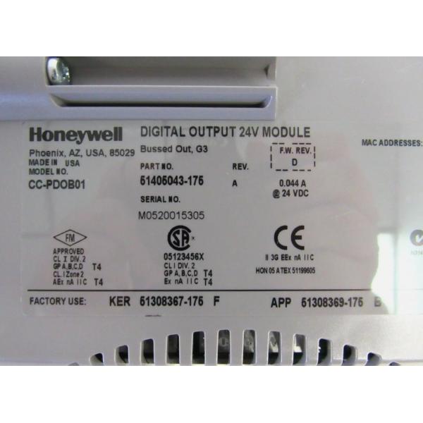 CC-PDOB01 51405043-175 Honeywell Digital Output 24V Модуль