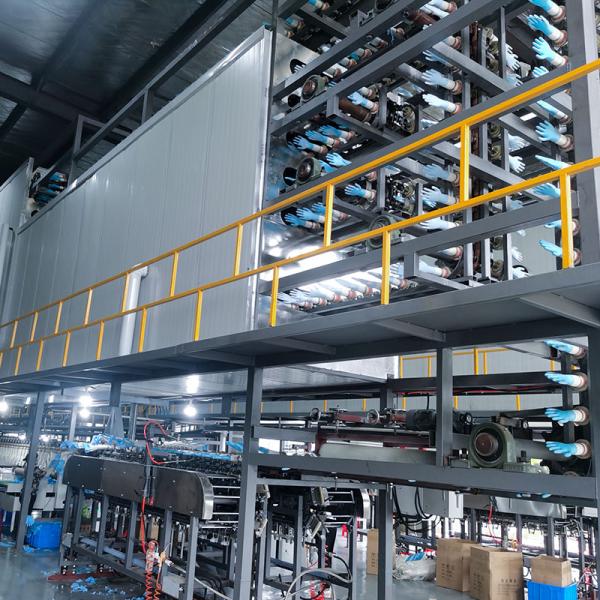 disposable household nitrile glove manufacturing production line equipment for sale