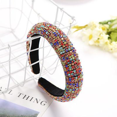 Rhinestone Bling 100 Mulberry Silk Headband Ladies' Hair Decoration