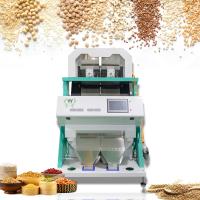 Le riz de grain sème la machine en verre de trieuse de couleur de plastique de thé