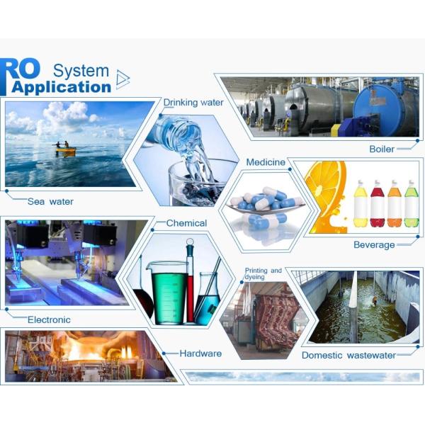 RO EDI Ultrapure Water System For Dialysis / Cosmetic / Semiconductor / Painting