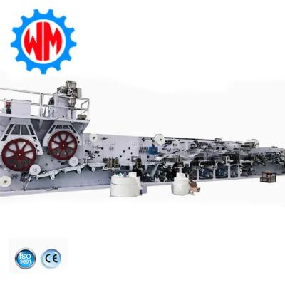 High Efficiency Underpad Panty Liner Making Machine with Packaging System
