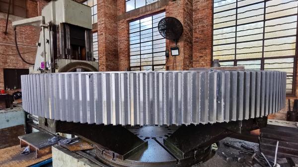 High-Precision ZG42CrMo Customized Alloy Steel Girth Gear Gear Hobbing