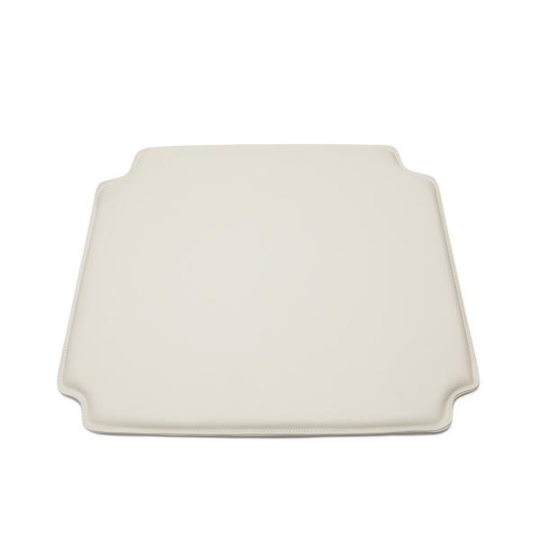 White PU Sponge Wishbone Chair Cushion 8.8 Ounces Easy Clean And Dry