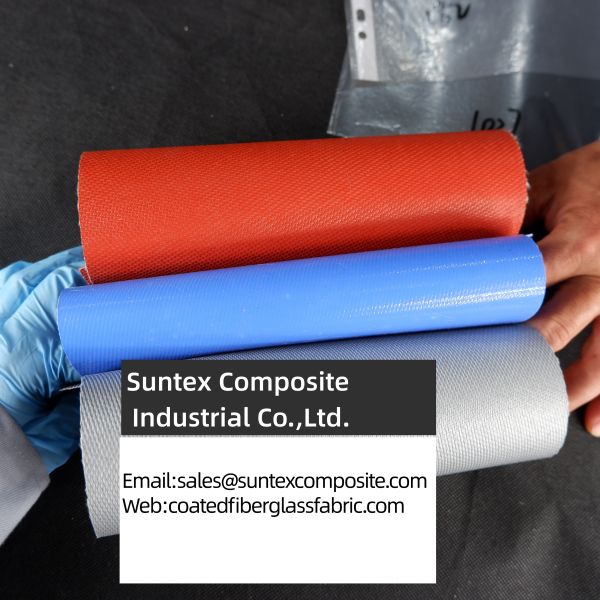 Excellent high & low temperature resistance Silicone Coated Fiberglass Fabric for Fire blankets, emergency fire escape curtains, welding fire shielding cloth