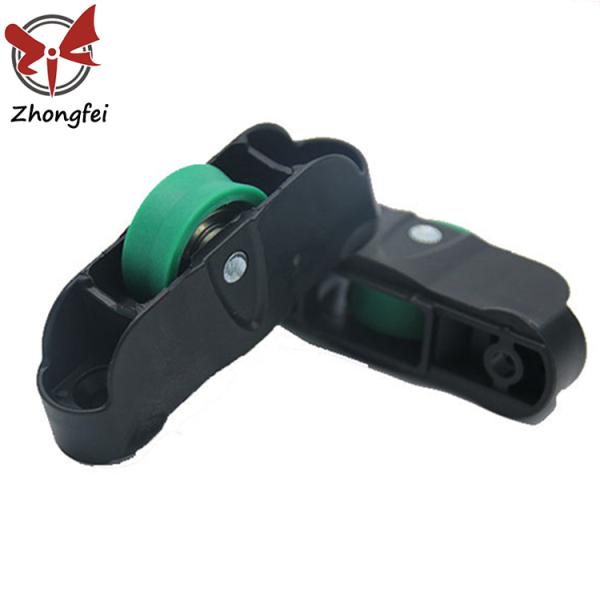 Heavy Duty Plastic Door Roller Wheels Hardware Replacement Parts 50KG Capacity