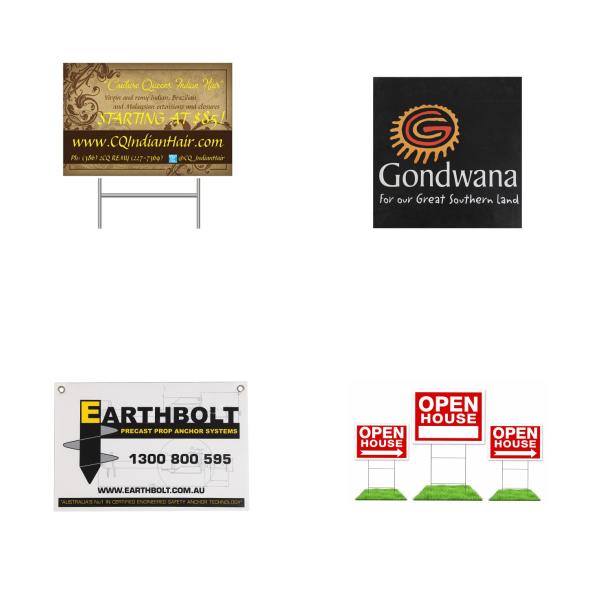 Shockproof Corrugated Plastic Yard Sign 18 X 24 Coroplast Sign Blanks