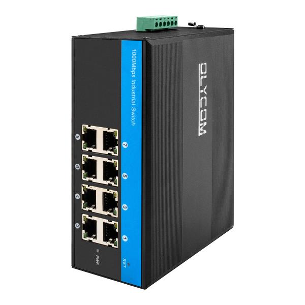 8 Port Poe Gigabit Switch E-Mark 8*RJ45 Industrial Ethernet Poe Switch for ccty systems