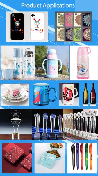 4060 A2 UV Flatbed Printer Digital Inkjet Printer for Wood Metal Glass High Precision UV Curing Printing Machine