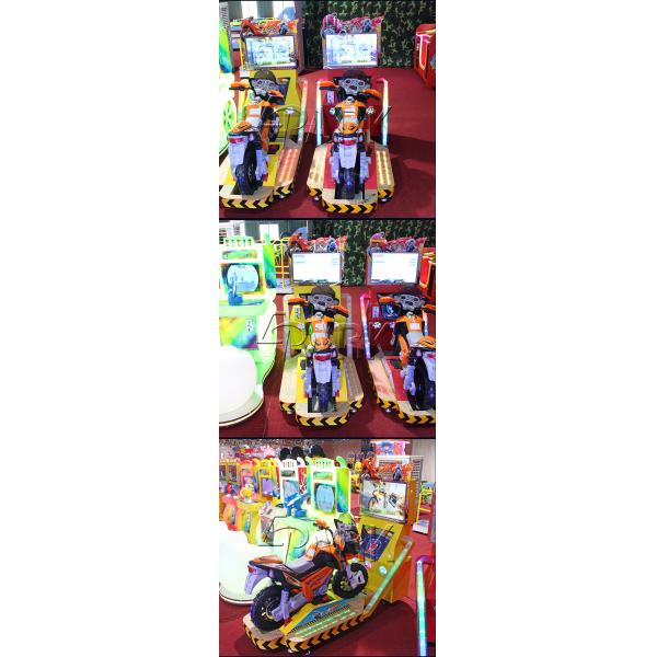 19 Inch Screen Children Racing Game Machine Speed Motorcycle For Star Hotels