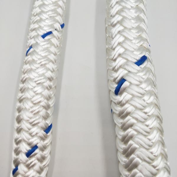 Double Braided Nylon Mooring Rope for Marine Towing and Docking