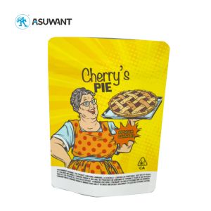 Eco Friendly Plastic Custom Mylar Bags Weed Ziplock Packaging
