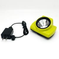 Lâmpada portátil de minério de LED, 25000lux Lâmpada de mineração subterrânea com carregador de berço