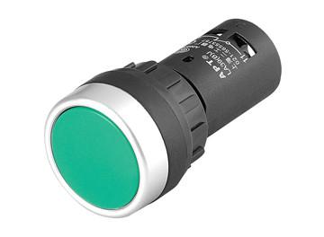 Indicador de velocidade verde de AC300V 50Hz Digitas, botão compacto de φ22.5mm